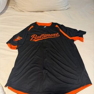 Baltimore Orioles Black and Orange Jersey
